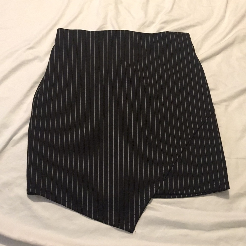 Material Girl Black Asymmetrical Skirt